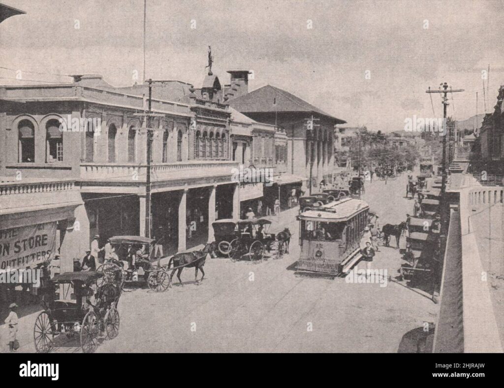 king-street-in-kingston-capital-and-seaport-of-jamaica-jamaica-1923-2HJRAJW